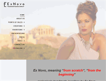 Tablet Screenshot of exnovo.gr